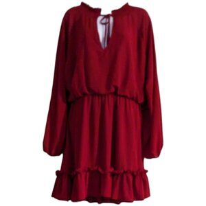 Wells Chiffon Long Sleeve Dress